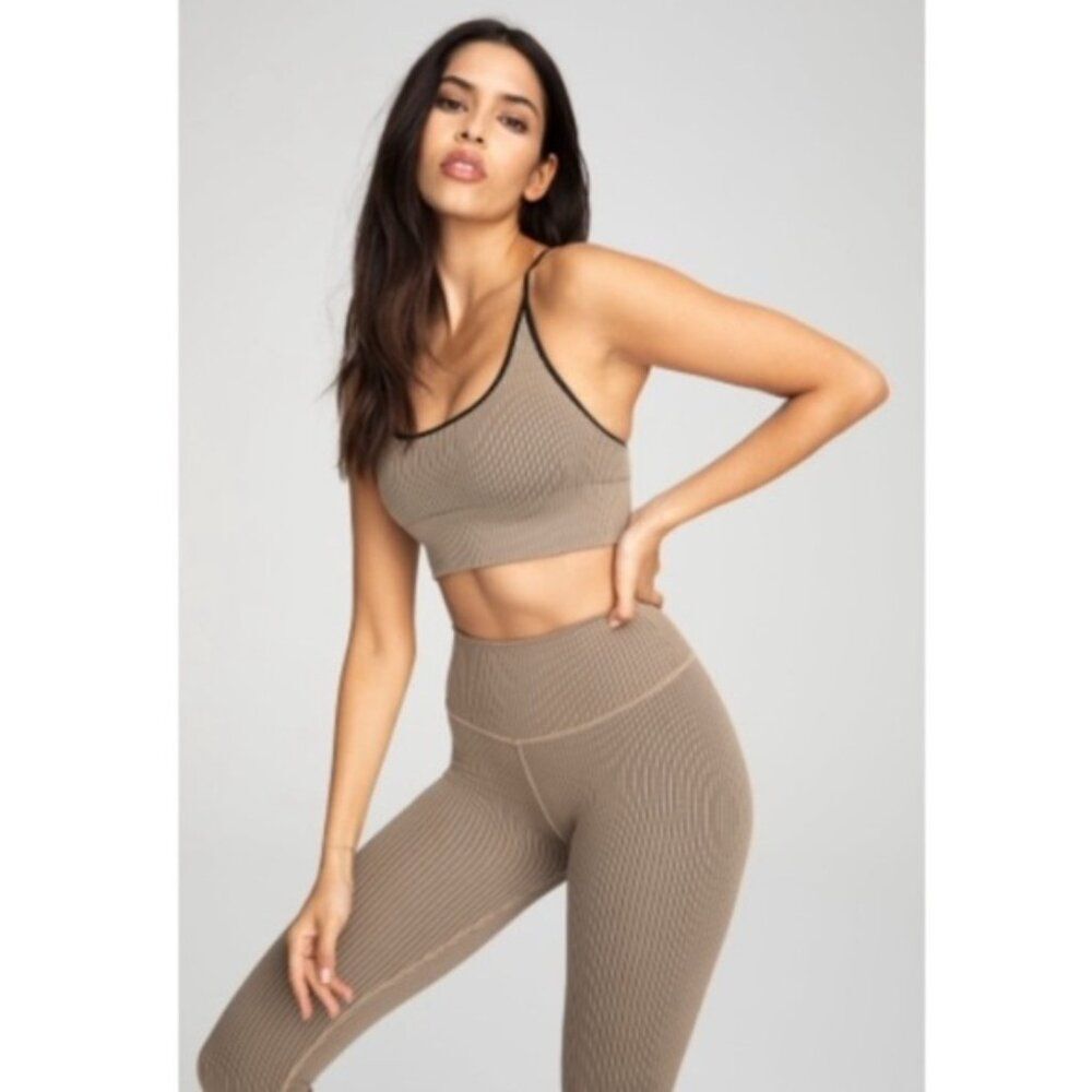 Good American Ribbed leggings 5/6 XXL - Picture 2 of 12